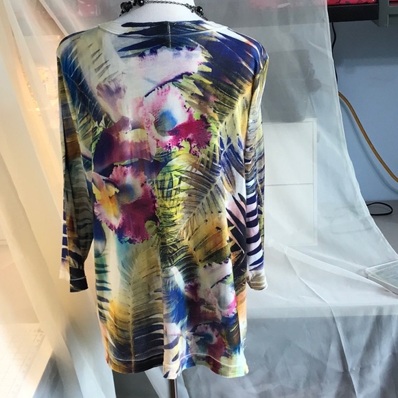 Chico’s size 3 top - Picture 3 of 5